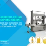 Four heads bottle filling and capping Machine