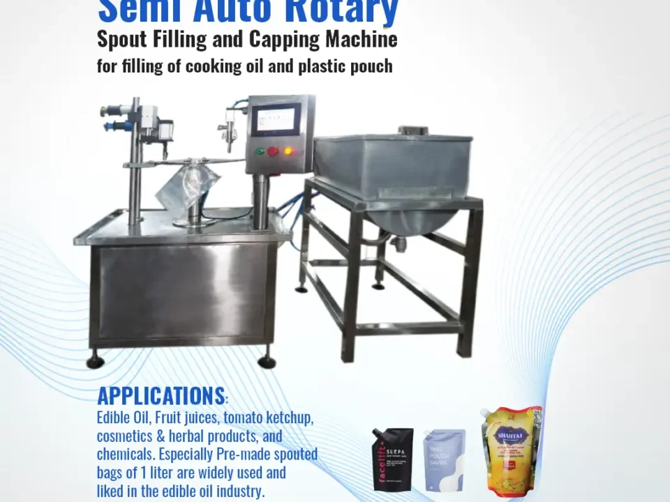 semi auto rotary machine
