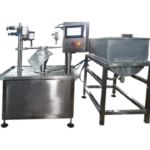 Semi Automatic Rotary filling and capping machine