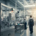 Modern automatic packaging machine operating in Pakistan’s manufacturing industry.